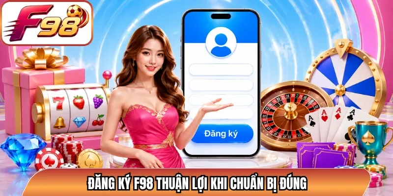 Đăng ký F98 thuận lợi khi chuẩn bị đúng