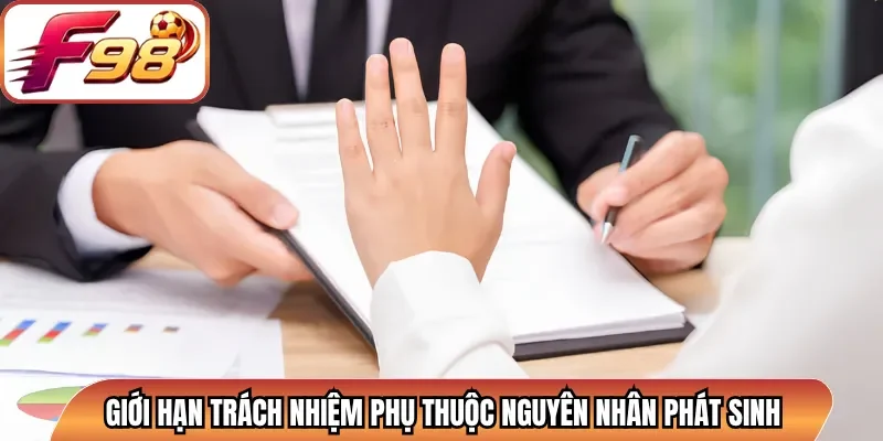 Giới hạn trách nhiệm phụ thuộc nguyên nhân phát sinh