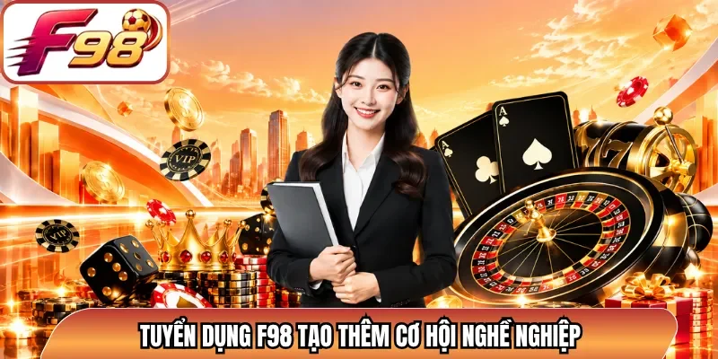 Tuyển dụng F98 tạo thêm cơ hội nghề nghiệp