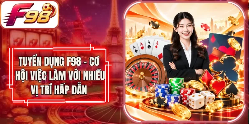 Tuyển Dụng F98 - Cơ Hội Việc Làm Với Nhiều Vị Trí Hấp Dẫn